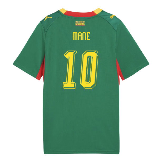 2026-2027 Senegal Away Shirt (Kids) (Mane 10)-SoccerKits Hub | Buy Soccer Jerseys Online